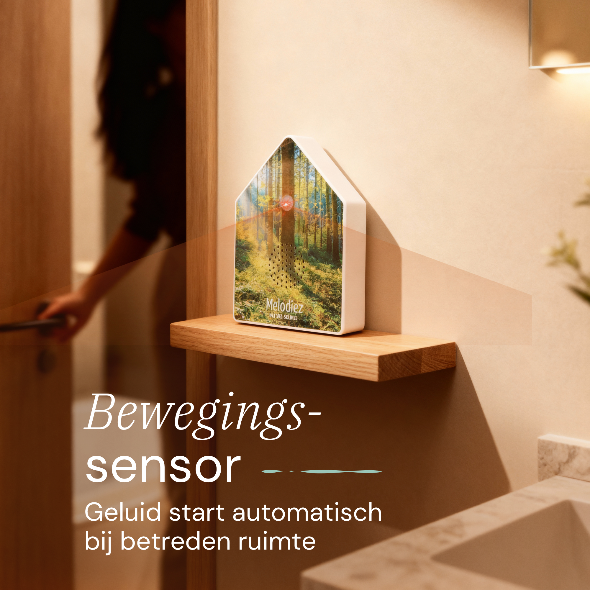 Melodiez Nature Box Forest Light: Bewegingssensor