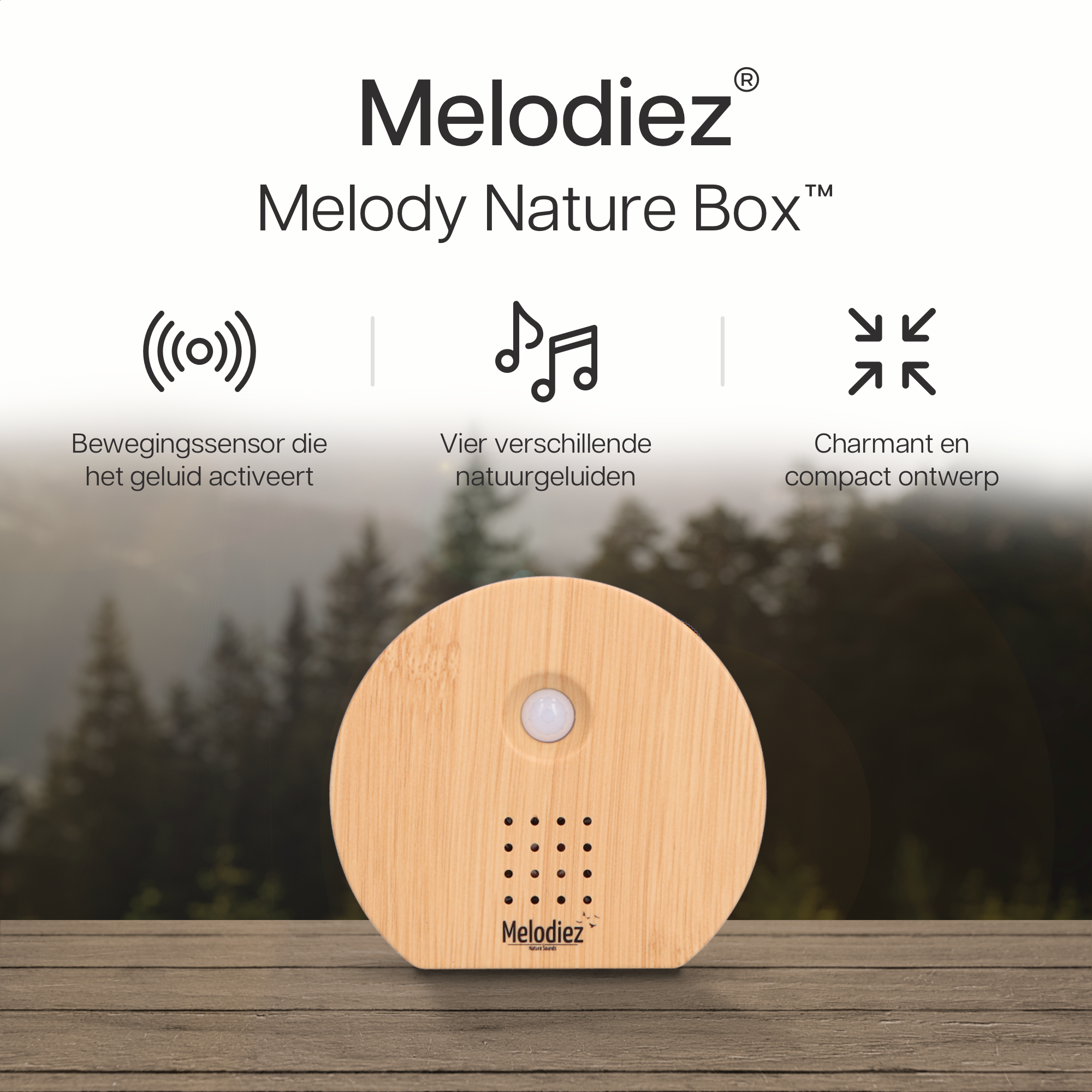 Melodiez Nature Box Licht hout: Productintroductie