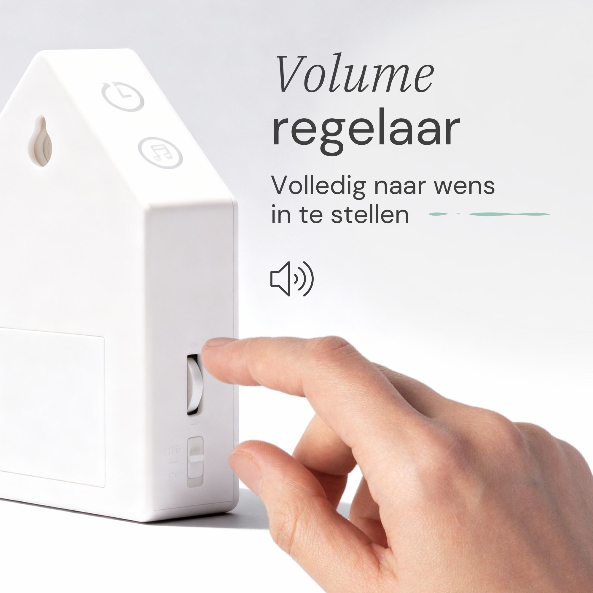 Melodiez Nature Box Oak Harmony: Instelbaar volume