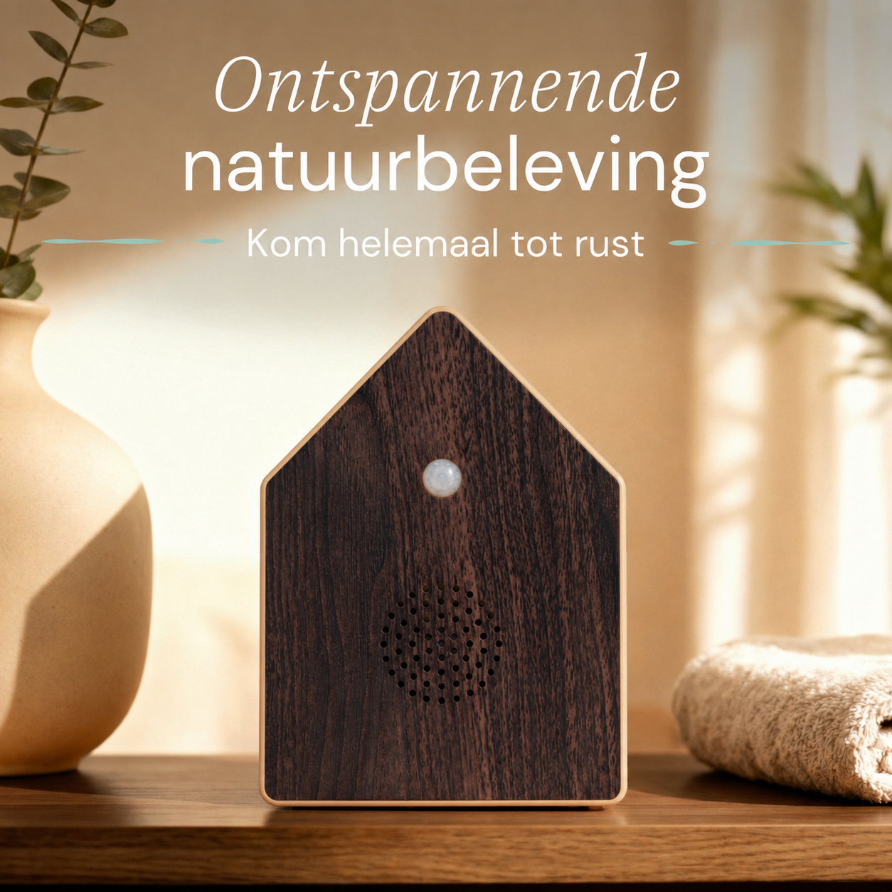 Melodiez Nature Box Dark Walnut: Lifestyle in huis