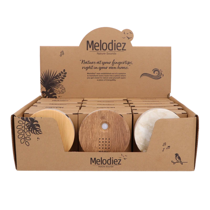Melodiez Nature Box Toonbankdisplay mix (18 stuks)