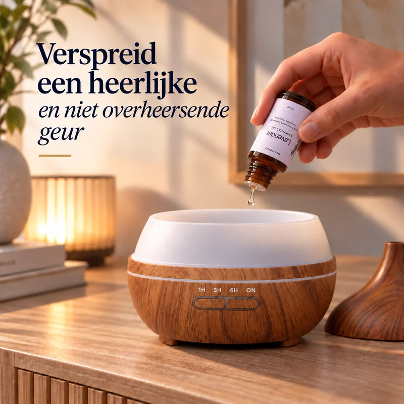 Melodiez Aroma Diffuser: Aroma-olie toevoegen