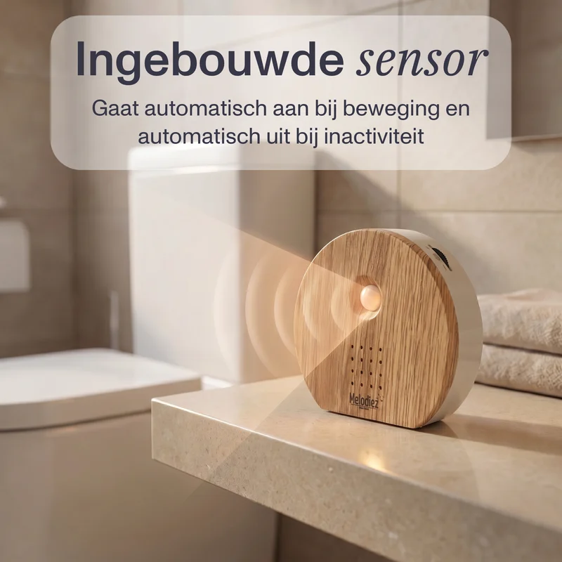 Nature Box Donker Hout, vogelhuisje met geluid | Melodiez