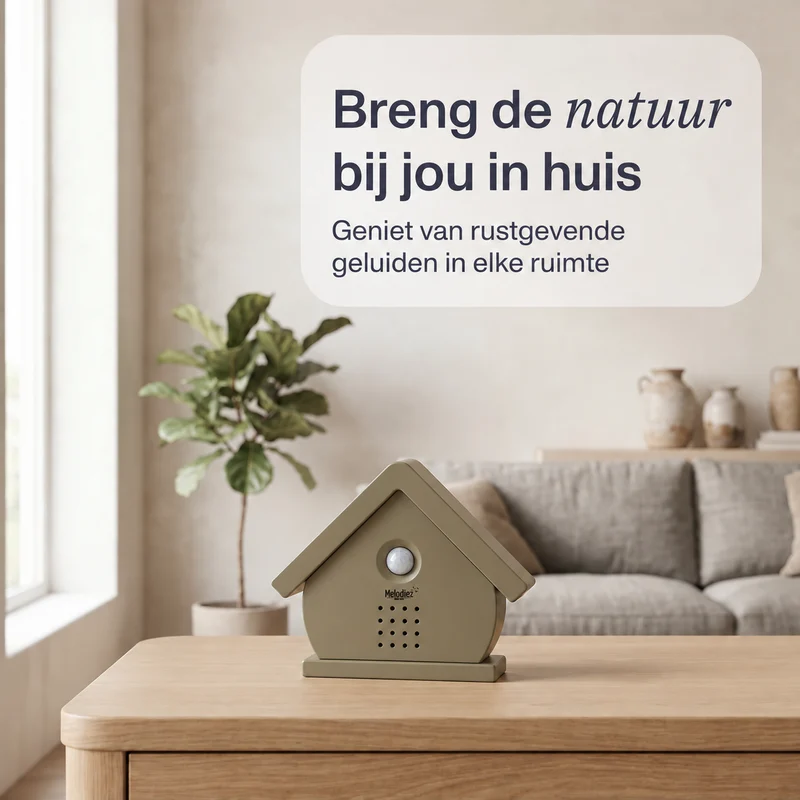 Melodiez Nature Box Midnight Light Taupe: Lifestyle in huis