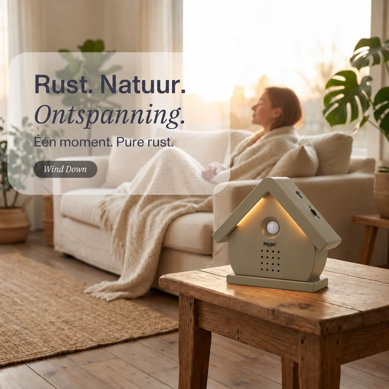 Melodiez Nature Box Midnight Light Taupe: Sfeer in huis