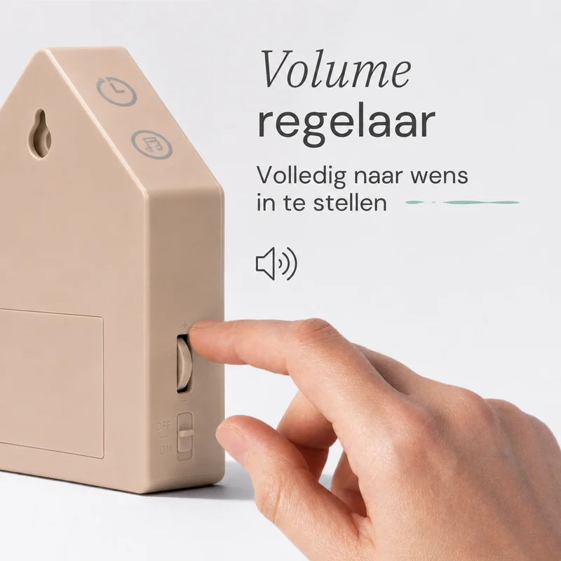 Melodiez Nature Box Oak Light: Instelbaar volume